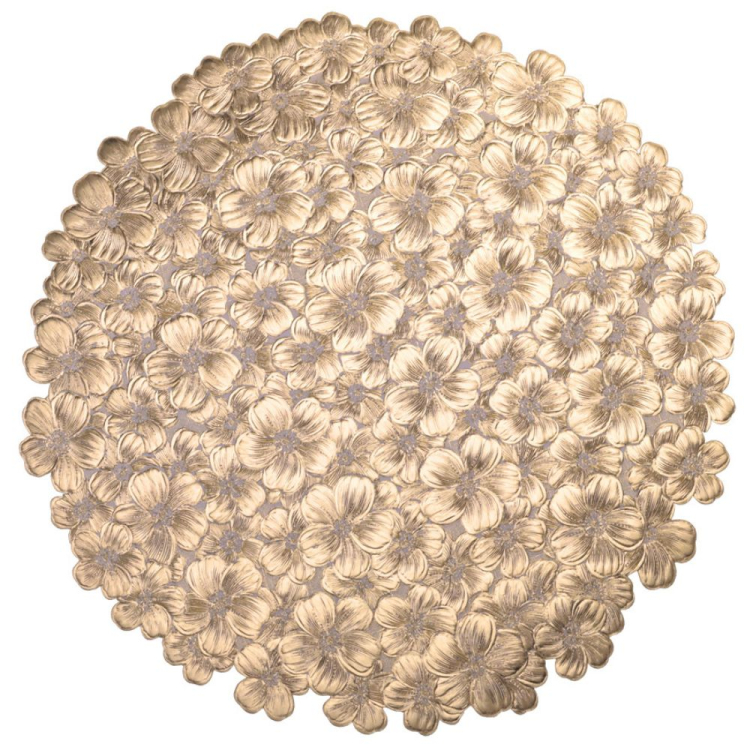 Mata dekoracyjna GLOSSY wzór 10 złota RAVI